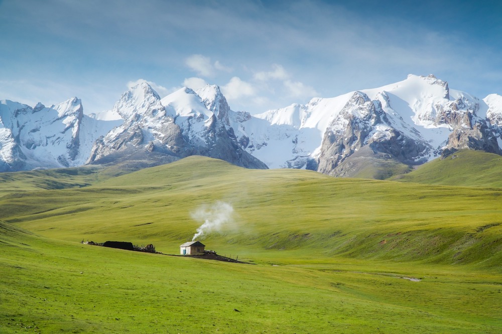 One of the Many Valleys in Kyrgyzstan